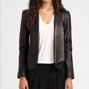 WOW! Lambskin Leather Rebecca Minkoff Becky jacket